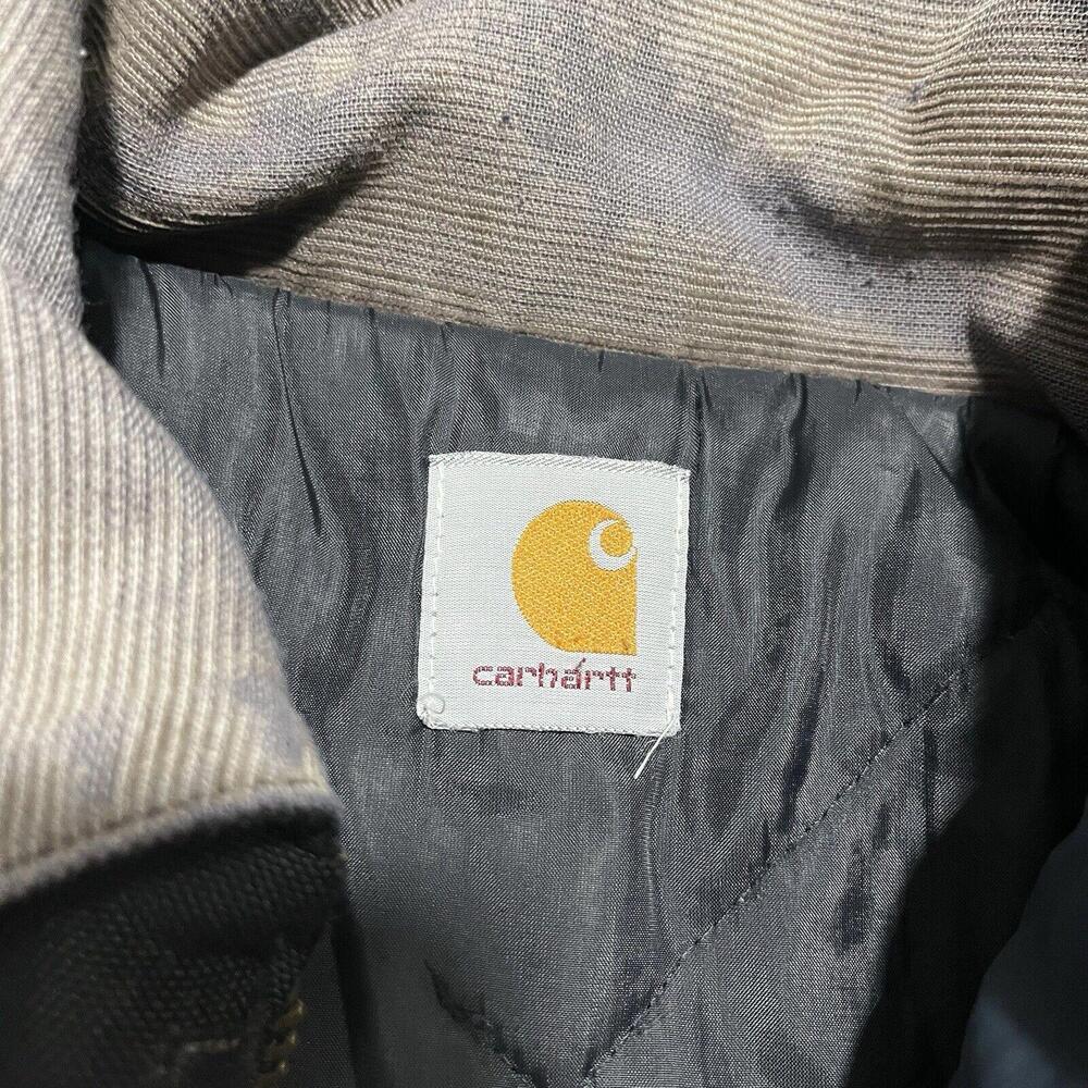 Vintage Carhartt Chore Black Jacket Size XL Union Made - Picture 3 of 7